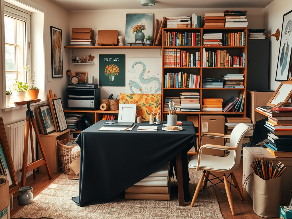 Transforming My Art Studio: A Productive Space